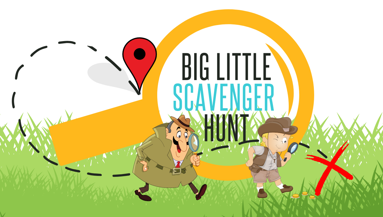 adult scavenger hunt clipart