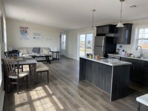 View of the Dream Cottage kitchen